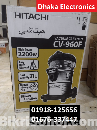 21L HITACHI CV-960F VACUUM CLEANER